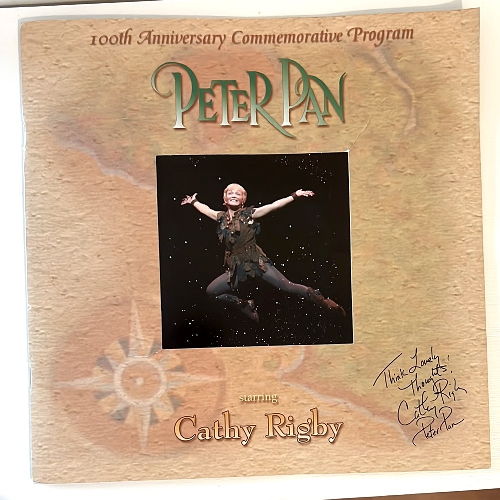 Peter Pan 109th Anniversary Commemorative Program